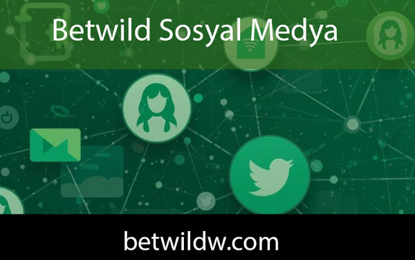 Betwild sosyal medya araçlarıyla kayda değerdir.