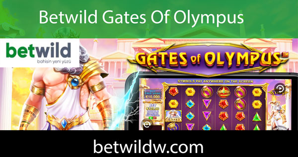 Betwild gates of olympus slotuyla kazandırmaktadır.